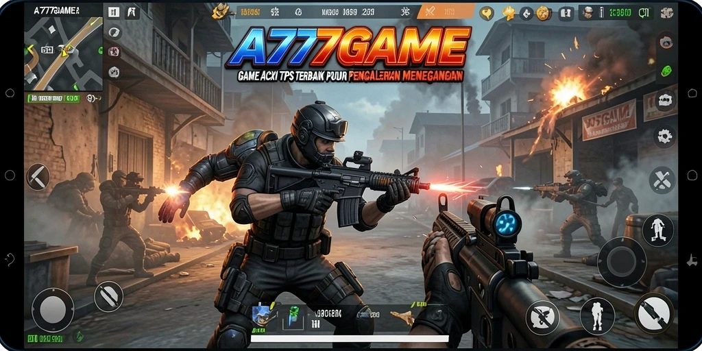 Tampilan menarik dari gameplay A777GAME yang mendebarkan.