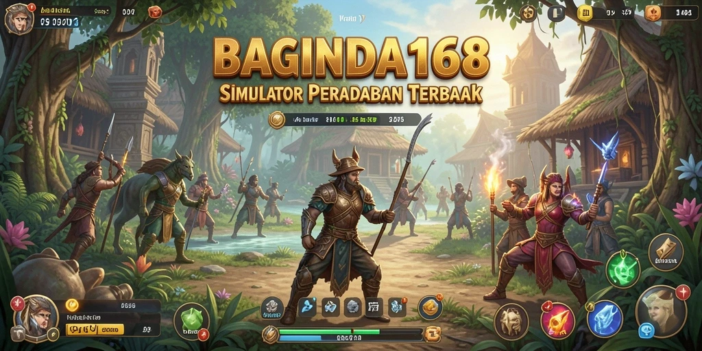 Tampilan menarik dalam gameplay SLG BAGINDA168.