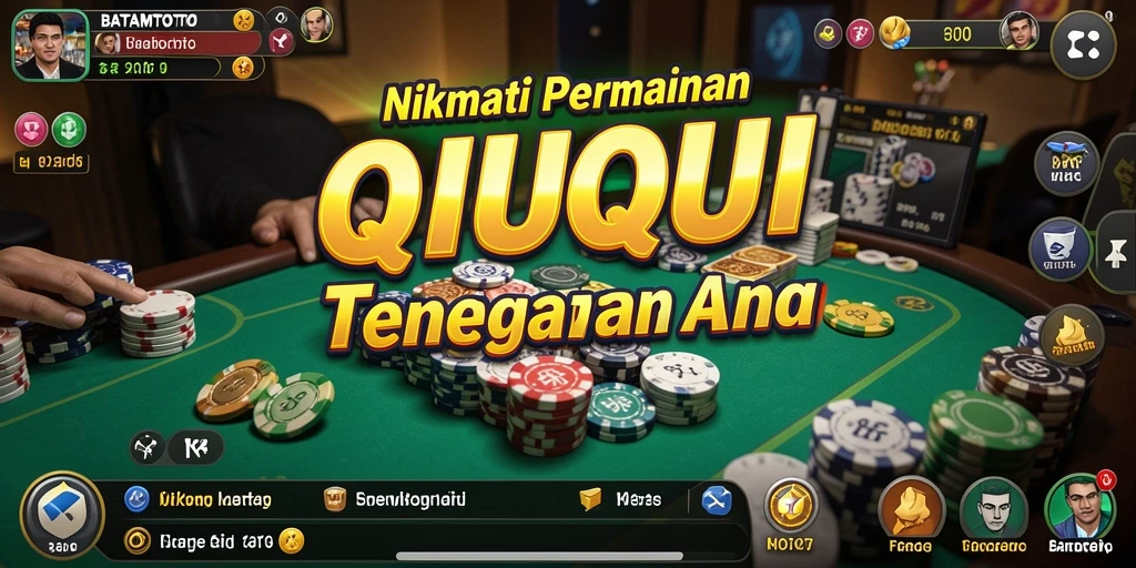 Tampilan gameplay QiuQiu yang seru di BATAMTOTO.