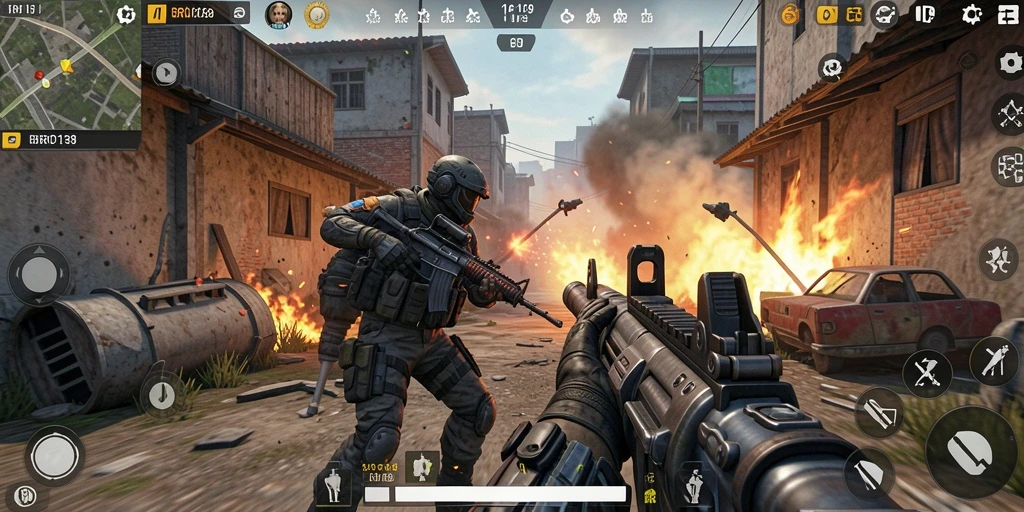 Tangkapan layar menunjukkan aksi gameplay intens dan strategi dalam BRO138.