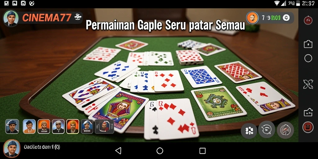 Tampilan gameplay CINEMA77 yang menarik dan seru