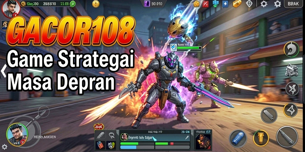 Tangkapan layar GACOR108 menampilkan gameplay mendebarkan yang penuh strategi.