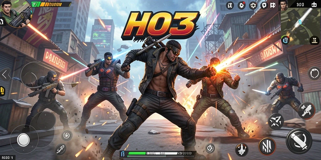 Gambaran gameplay seru dan penuh aksi dari HO3.