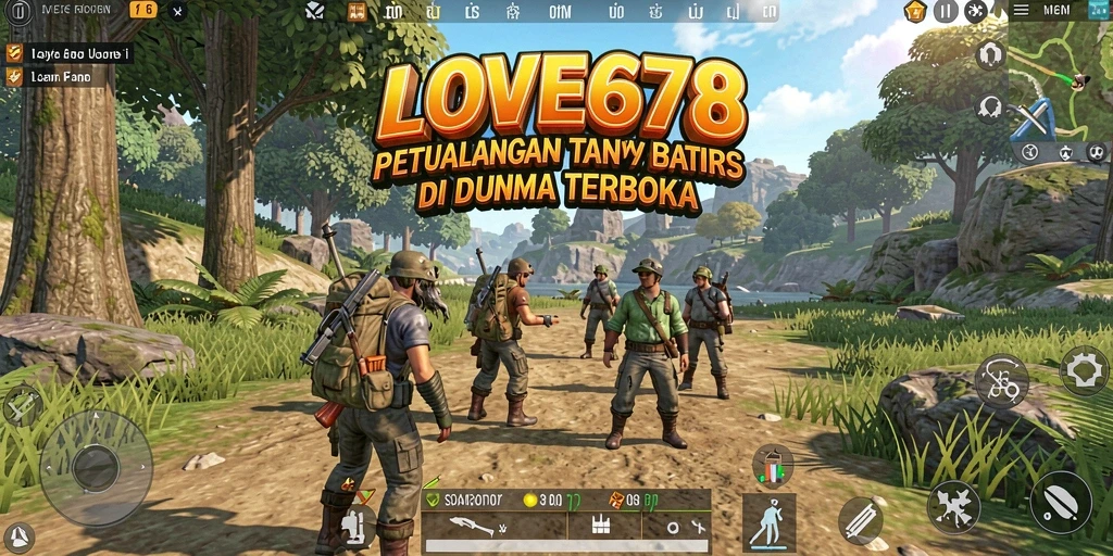 Gameplay menarik LOVE678 di dunia Open World yang luas.