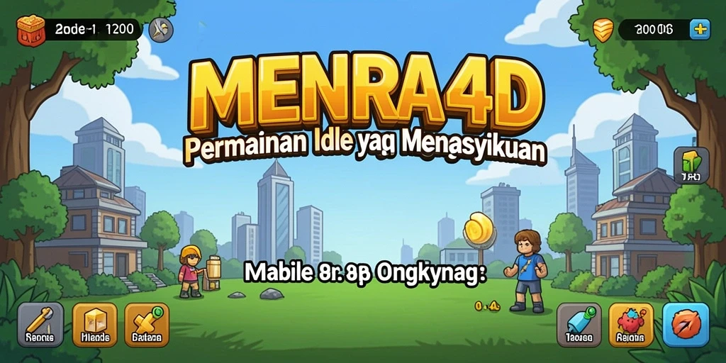 Tampilan gameplay MENARA4D yang menakjubkan dan adiktif.