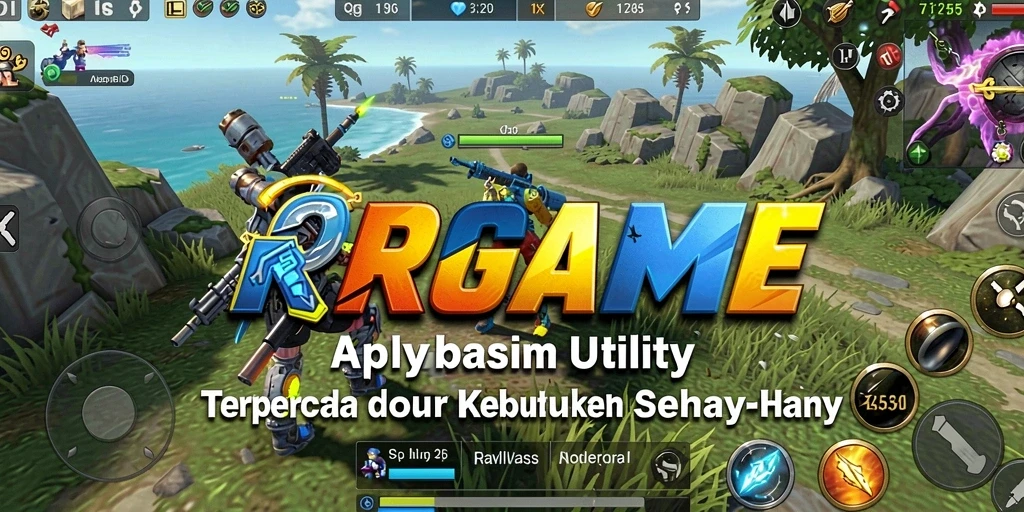 Tampilan antarmuka RPGAME yang sederhana dan intuitif.