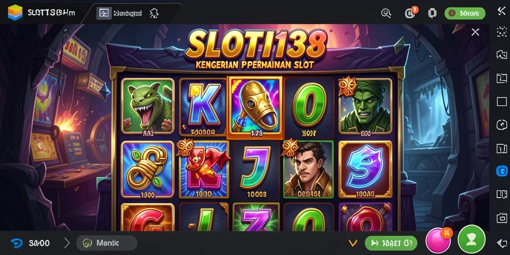 Tampilan gameplay SLOT138 yang menegangkan dan misterius.