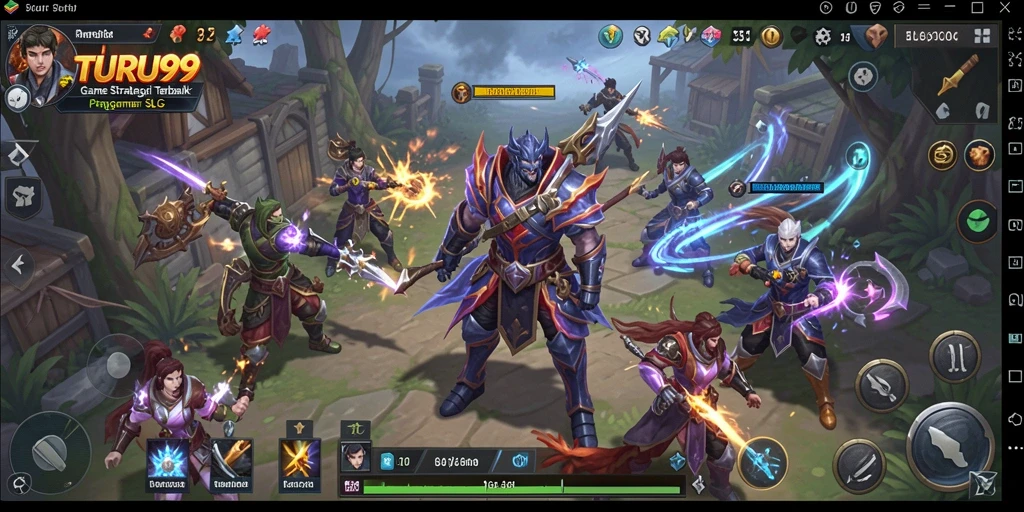 Tampilan gameplay yang menarik dari TURU99 dengan elemen strategi mendebarkan.