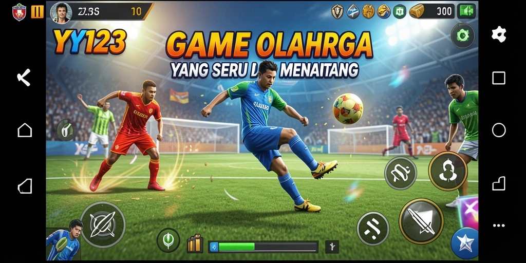 Tampilan gameplay YY123 yang menarik dan mendebarkan.